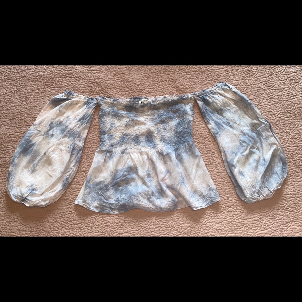 American Eagle Outfitters off the shoulder top